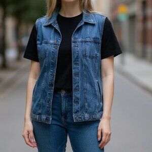 Vintage Denim Vest